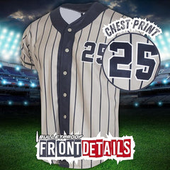 Custom Men's Full Button Short Sleeve Baseball Jerseys