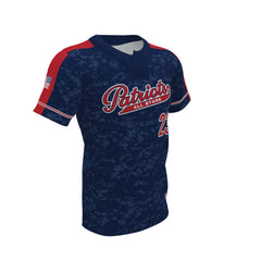 Custom Men's 2 Button Short Sleeve Baseball Team Jerseys