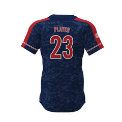 Custom Men's 2 Button Short Sleeve Baseball Team Jerseys