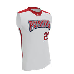 Custom Men's Crew Neck Sleeveless Baseball Team Jersey