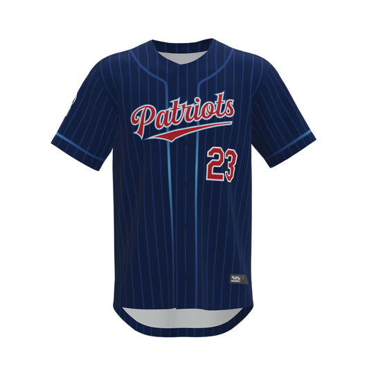 Custom Men's Full Button Short Sleeve Baseball Team Jerseys