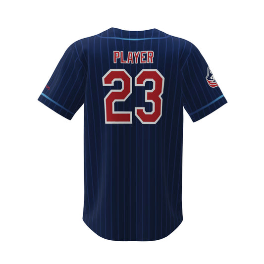 Custom Men's Full Button Short Sleeve Baseball Team Jerseys